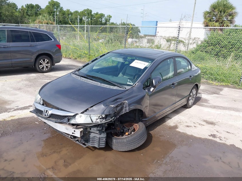 2010 Honda Civic Ex-L 2HGFA1F99AH549567 photo 1