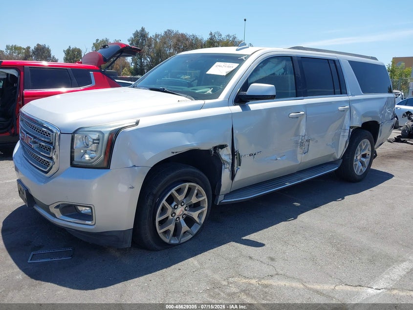 Vin: 1gks2hkc3fr745665, lot: 46127770, gmc yukon xl 1500 slt 20152