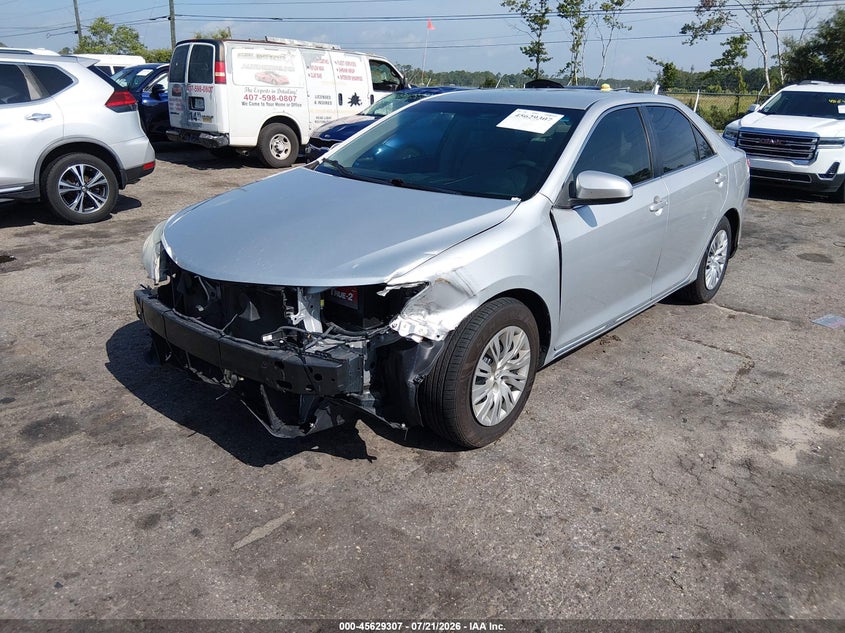 2014 Toyota Camry, Front End, IAAI, VIN 4T1BF1FK3EU385037 — photo 2