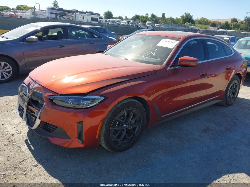 2023 Bmw I4 Edrive40 WBY73AW01PFR14900 photo 1