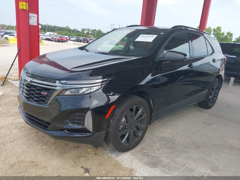 2023 Chevrolet Equinox, Right Rear, IAAI, VIN 3GNAXMEGXPL197051 — photo 2