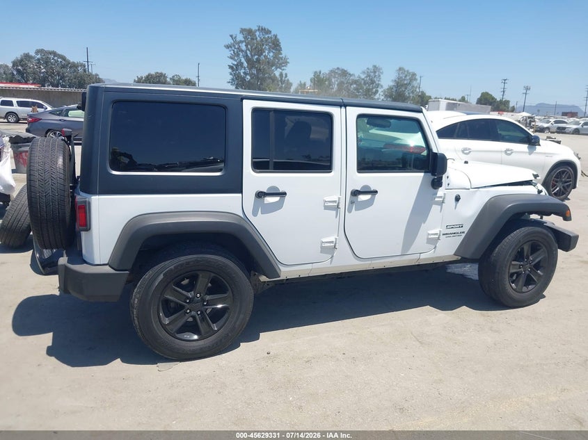 2016 JEEP WRANGLER SPORT UTILITY VEHICLE 3.6L V-6 DOHC, VVT, 285HP