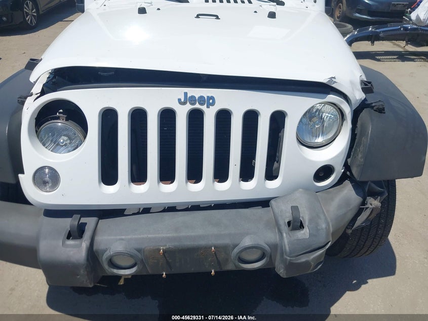 2016 JEEP WRANGLER SPORT UTILITY VEHICLE 3.6L V-6 DOHC, VVT, 285HP