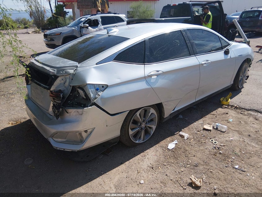 Vin: jhmzc5f38jc005507, lot: 46127816, honda clarity plug-in hybrid touring 20184