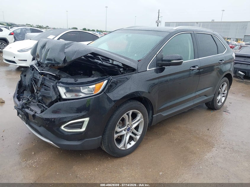 Vin: 2fmpk3k94gbb18563, lot: 46127825, ford edge titanium 20162