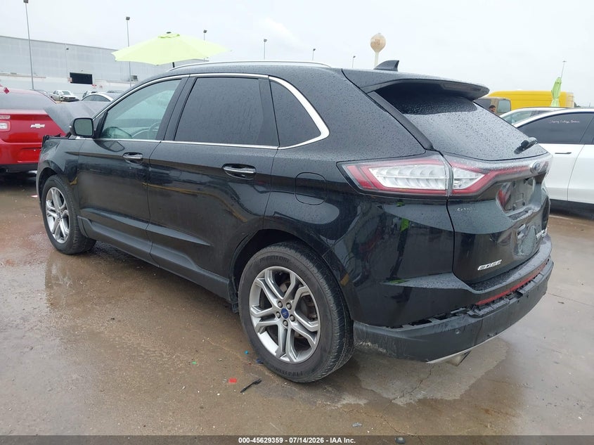 Vin: 2fmpk3k94gbb18563, lot: 46127825, ford edge titanium 20163