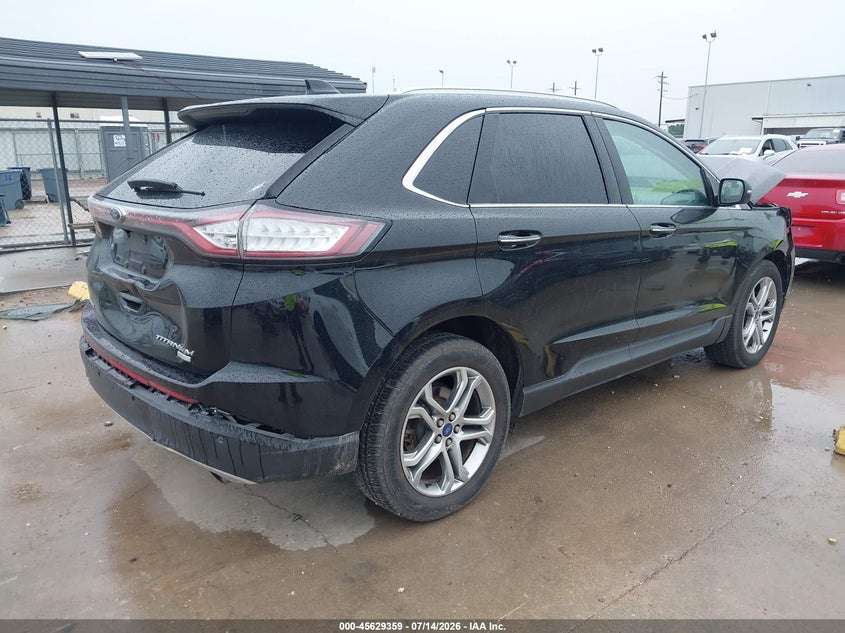Vin: 2fmpk3k94gbb18563, lot: 46127825, ford edge titanium 20164