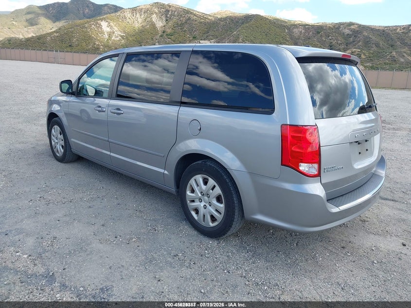 2017 Dodge Grand Caravan Se VIN: 2C4RDGBG8HR783049 Lot: 45629387