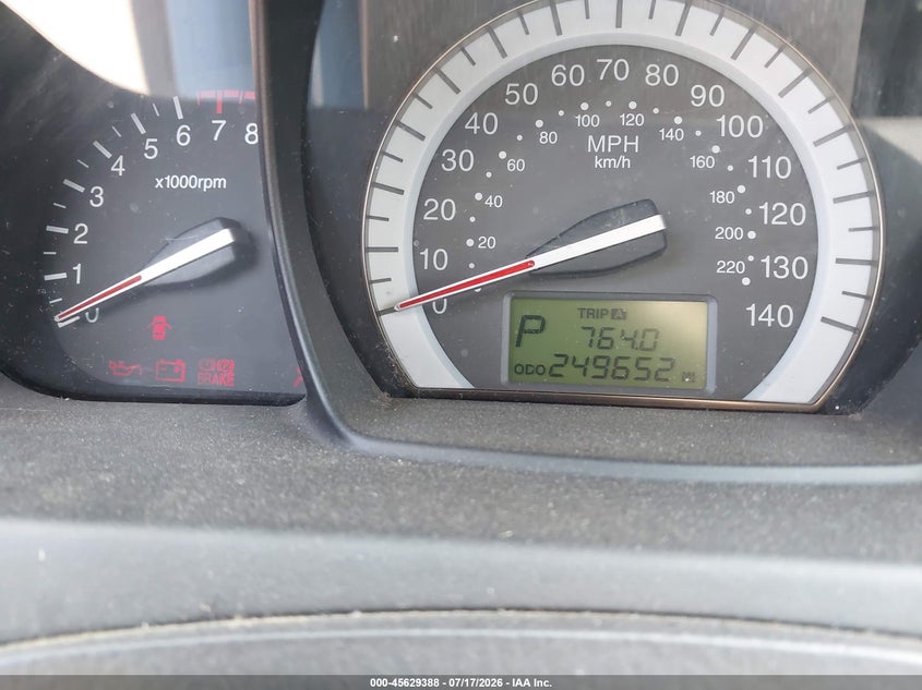 2008 KIA SPECTRA5 auction photo 7