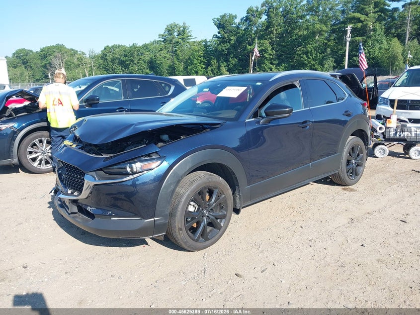 Vin: 3mvdmbdy9pm538848, lot: 46127855, mazda cx-30 2.5 turbo premium 20232