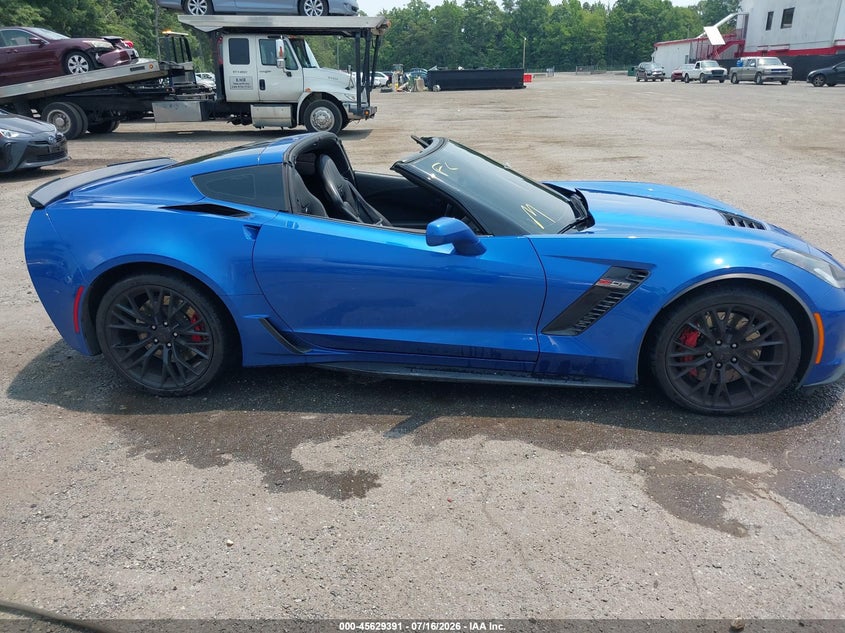 2019 Chevrolet Corvette Z06 VIN: 1G1YR2D68K5604140 Lot: 45629391