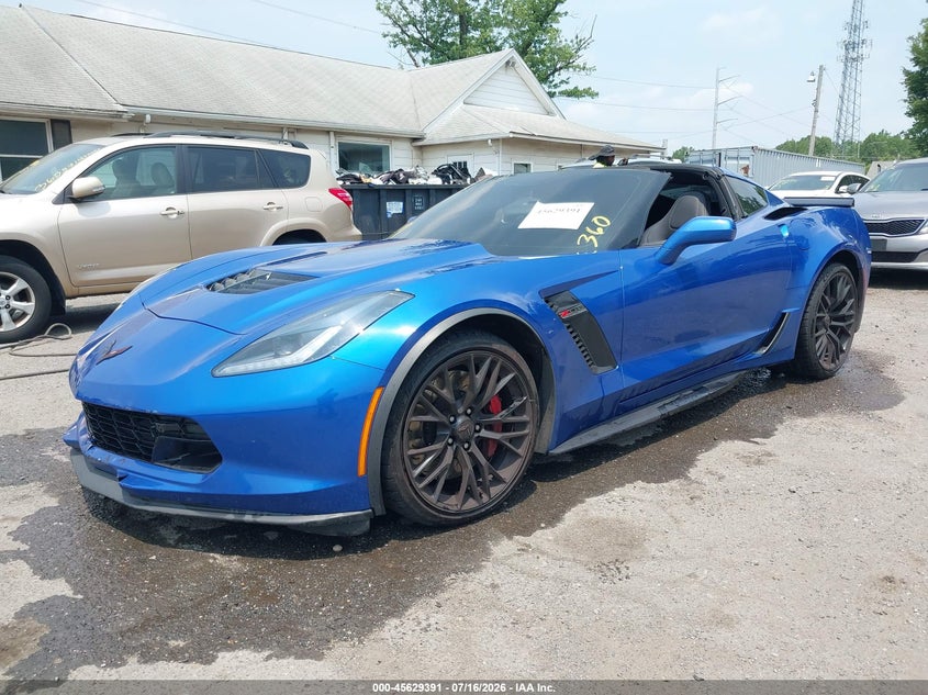 Vin: 1g1yr2d68k5604140, lot: 46127857, chevrolet corvette z06 20192