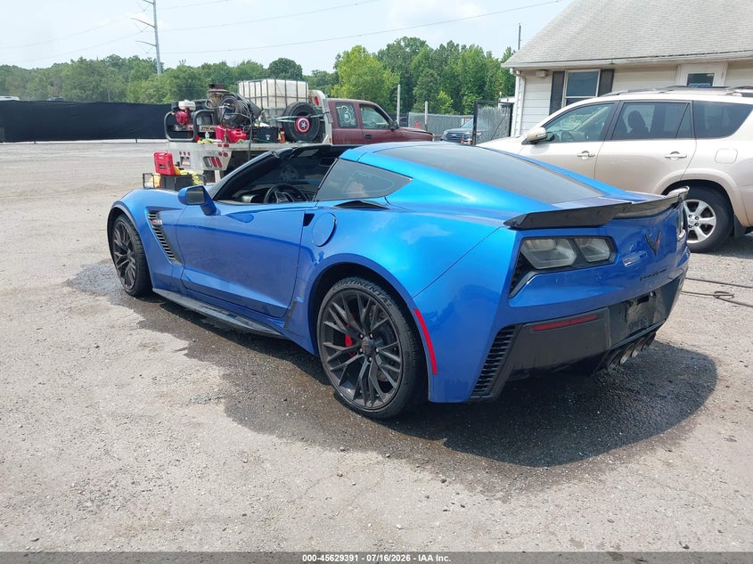 Vin: 1g1yr2d68k5604140, lot: 46127857, chevrolet corvette z06 20193