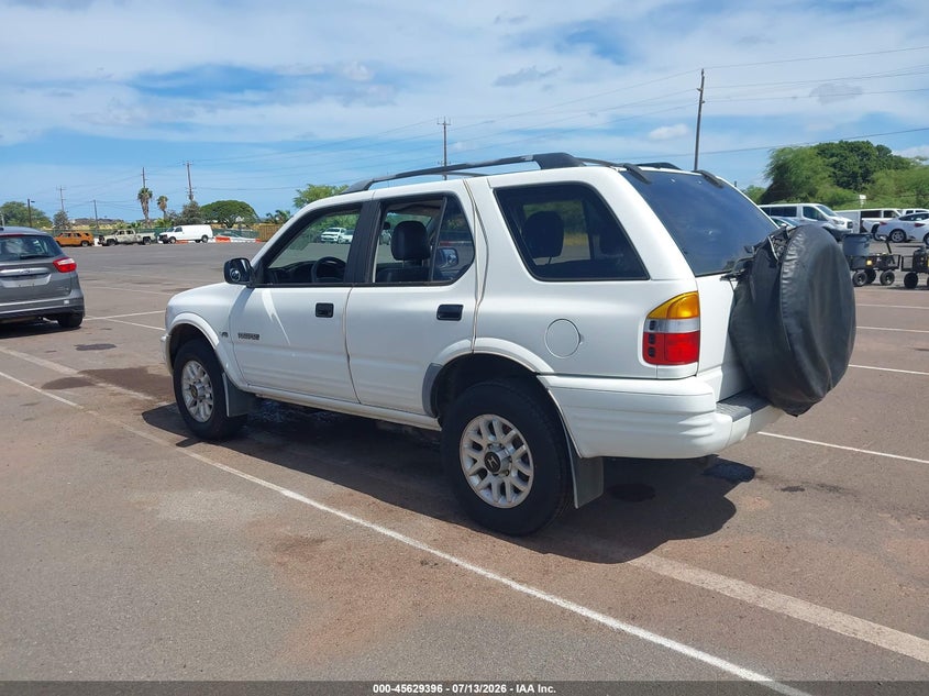 2002 HONDA PASSPORT auction photo 3