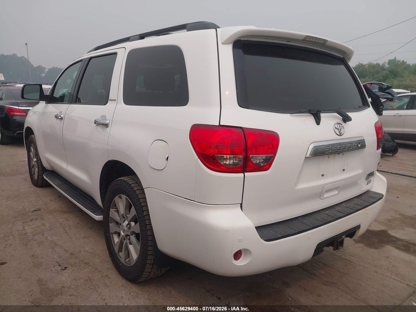 2016 Toyota Sequoia Limited 5.7L V8 VIN: 5TDJW5G13GS130795 Lot: 45629400