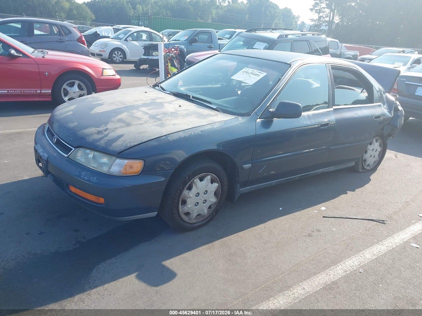 1997 Honda Accord, Rear, IAAI, VIN 1HGCD5535VA242805 — photo 2