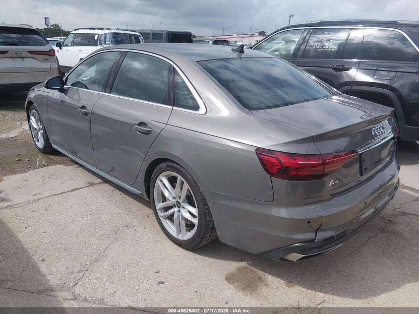 2024 AUDI A4 PREMIUM PLUS 45 TFSI S LINE QUATTRO S TRONIC — Photo 3