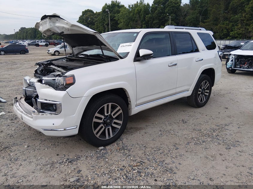 Vin: jteku5jr7n5982025, lot: 46127872, toyota 4runner limited 20222