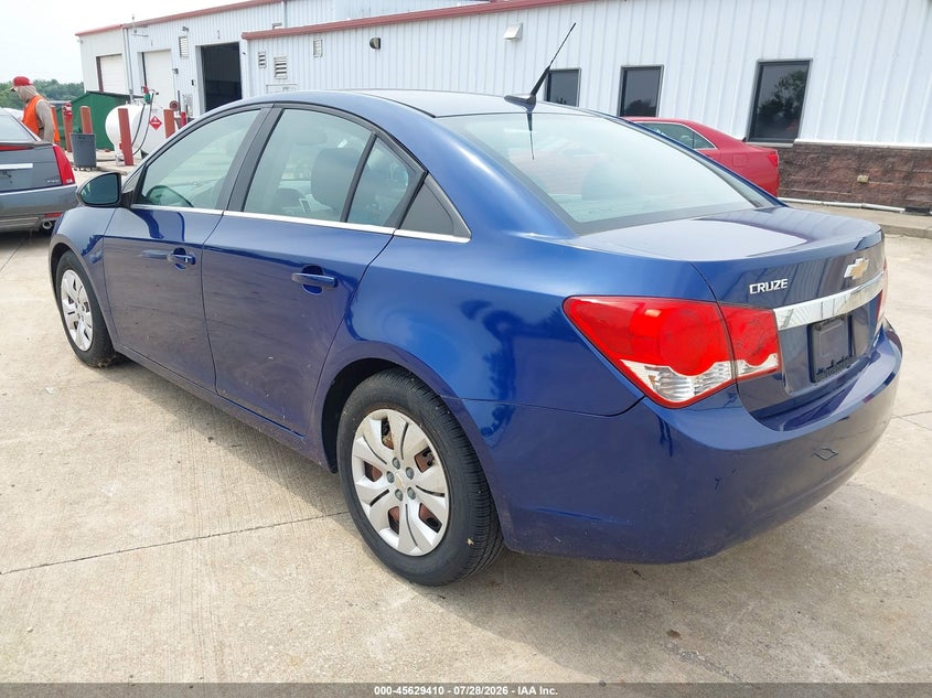 Vin: 1g1pc5sh1c7203313, lot: 46127876, chevrolet cruze ls 20123