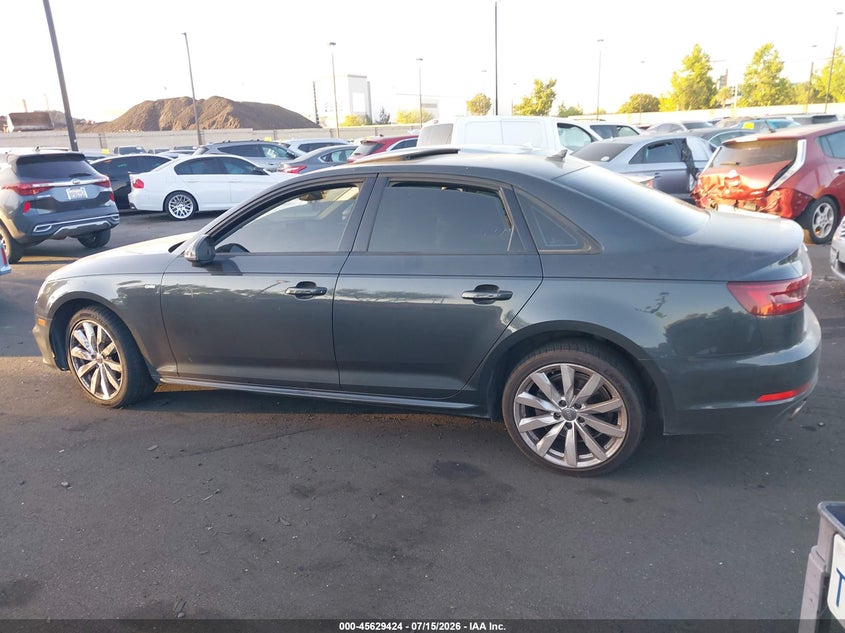 2018 Audi A4 2.0T Tech Ultra Premium/2.0T Ultra Premium VIN: WAUKMAF41JA088790 Lot: 45629424