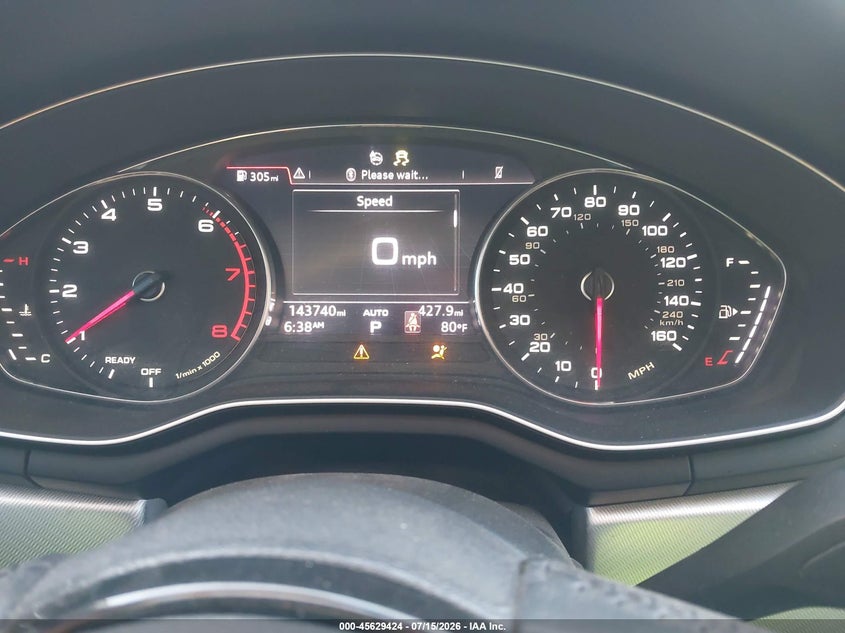 2018 Audi A4 2.0T Tech Ultra Premium/2.0T Ultra Premium VIN: WAUKMAF41JA088790 Lot: 45629424