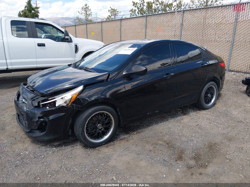 2016 HYUNDAI ACCENT auction photo 2