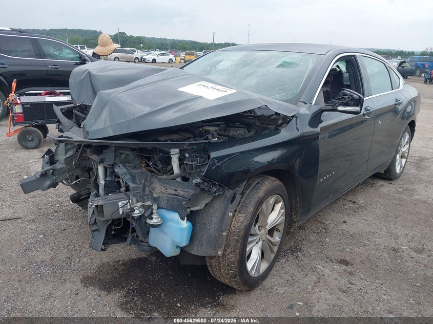 Vin: 2g1125s3xf9263557, lot: 46127966, chevrolet impala 2lt 20152