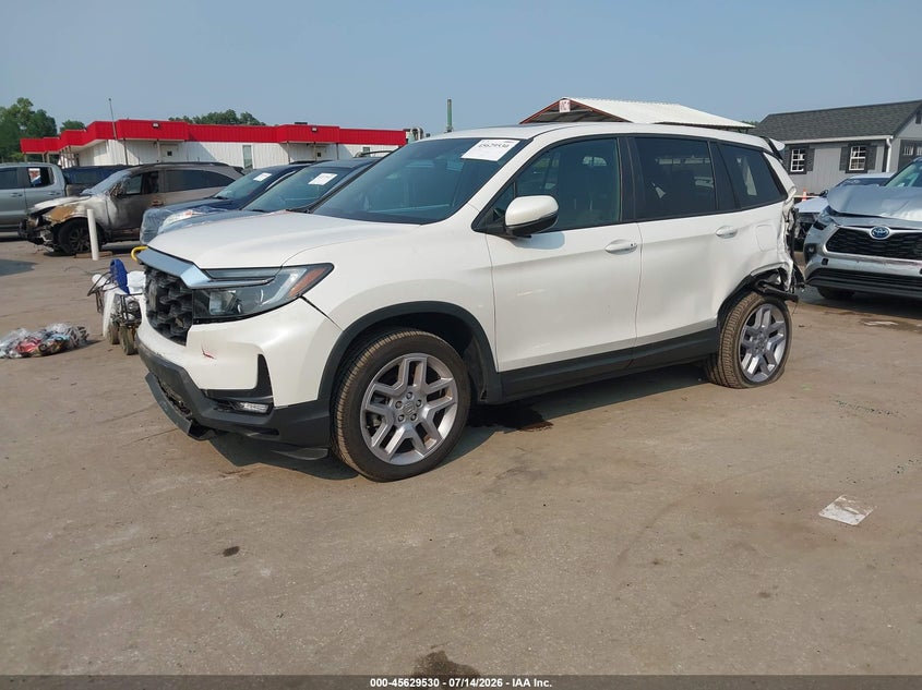 Vin: 5fnyf8h58sb017777, lot: 46127996, honda passport awd ex-l 20252