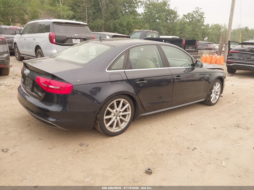 2016 Audi A4 Premium Plus VIN: WAUFFAFL7GN008526 Lot: 45629539