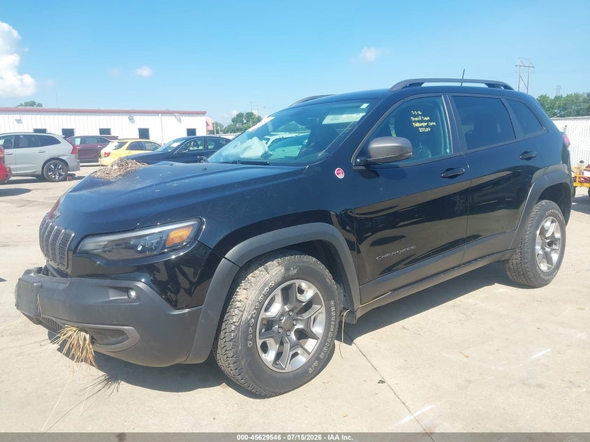 2019 Jeep Cherokee, Left Front, IAAI, VIN 1C4PJMBX2KD393766 — photo 2
