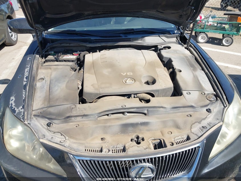 2007 Lexus Is 250 VIN: JTHCK262272019500 Lot: 45629553