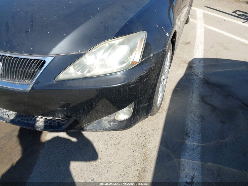 2007 Lexus Is 250 VIN: JTHCK262272019500 Lot: 45629553