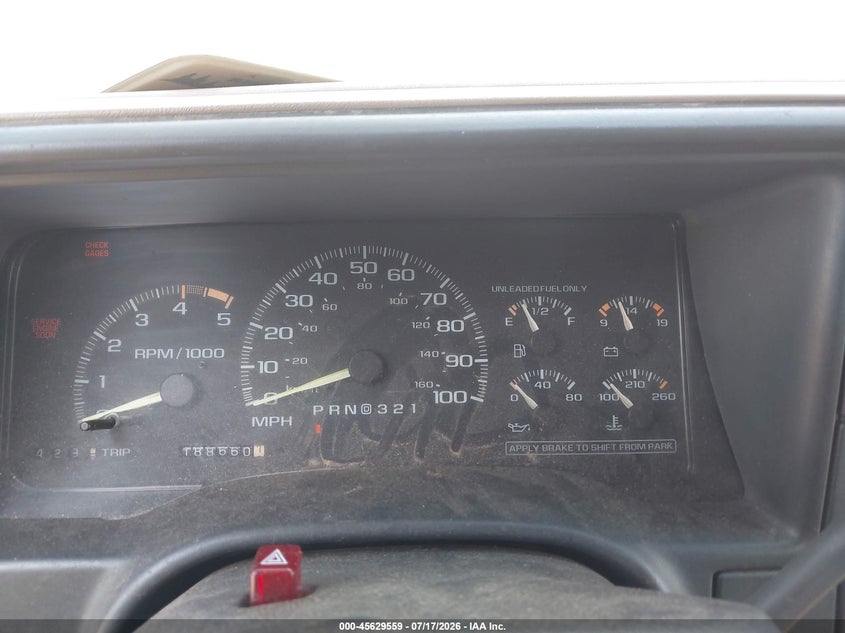 1995 Chevrolet Gmt-400 K3500 VIN: 1GCHK33N1SF002376 Lot: 45629559