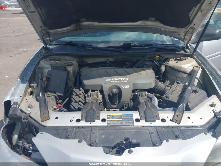 2005 Pontiac Grand Prix VIN: 2G2WP522951334058 Lot: 45629578