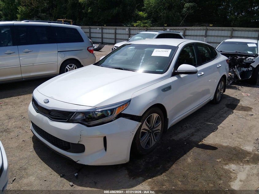 2017 Kia Optima Hybrid Ex VIN: KNAGU4LE6H5018161 Lot: 45629581