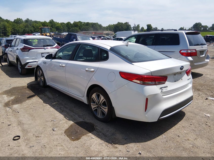 2017 Kia Optima Hybrid Ex VIN: KNAGU4LE6H5018161 Lot: 45629581