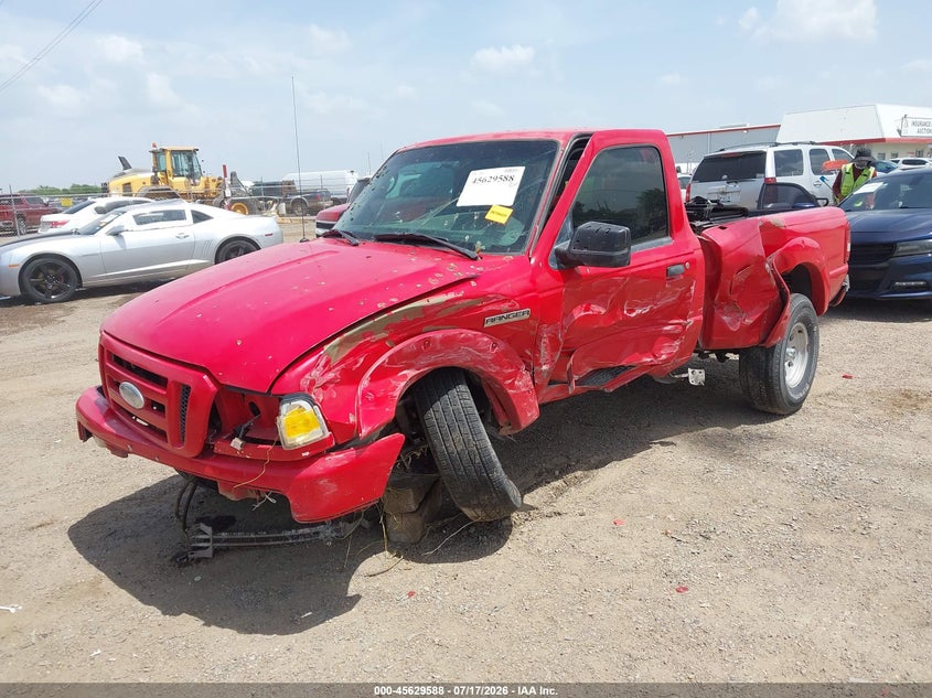 2006 Ford Ranger Sport/Stx/Xl/Xlt VIN: 1FTYR10U16PA52870 Lot: 45629588