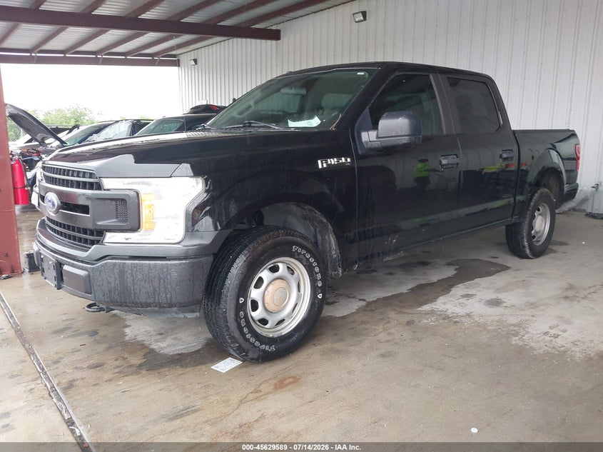 2018 Ford F-150, Normal Wear & Tear, IAAI, VIN 1FTEW1EB6JFD05022 — photo 2