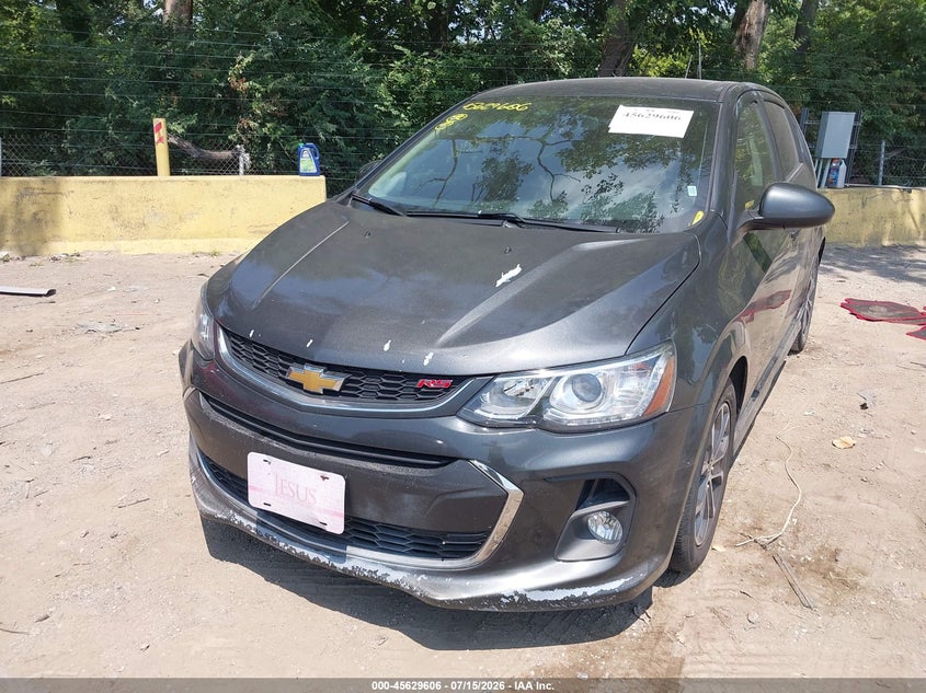 2020 Chevrolet Sonic Fwd Lt 5-Door VIN: 1G1JD6SB3L4133884 Lot: 45629606