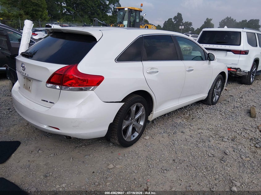 Vin: 4t3bk3bb5cu065607, lot: 46128073, toyota venza limited v6 20124
