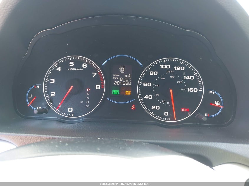2004 Acura Tsx VIN: JH4CL96904C012618 Lot: 45629611