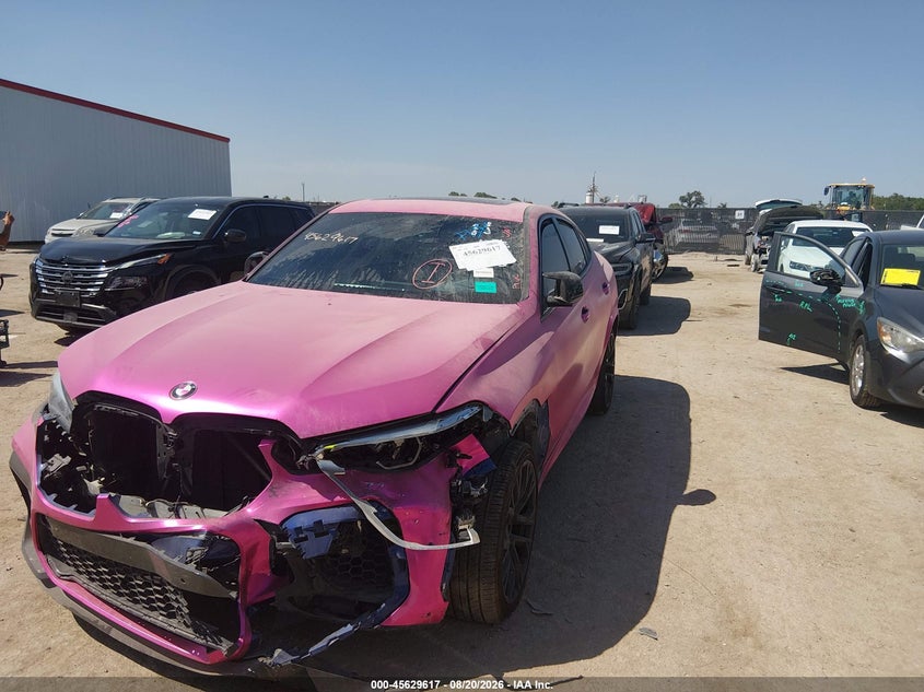 Vin: 5ymcy0c00m9d98081, lot: 46128083, bmw x6 m 20212