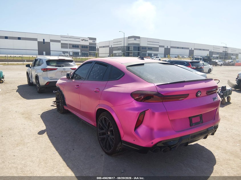 Vin: 5ymcy0c00m9d98081, lot: 46128083, bmw x6 m 20213