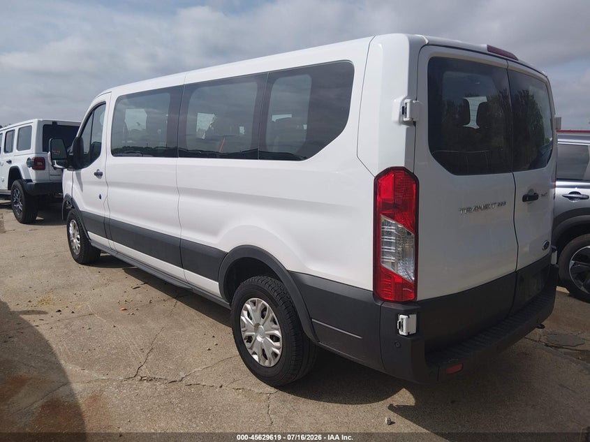 Vin: 1fbax2y83ska63806, lot: 46128085, ford transit-350 passenger van xlt 20253