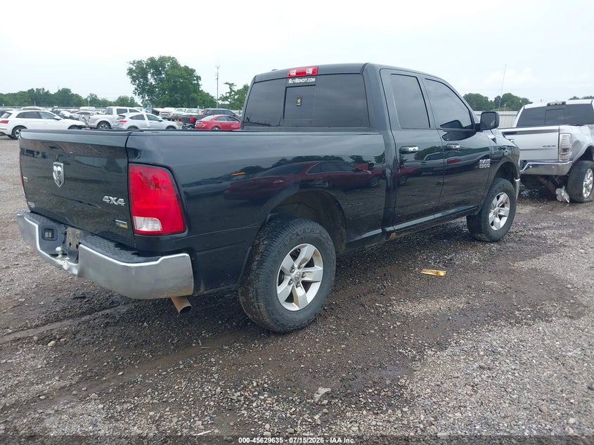 Vin: 1c6rr7gg7hs798108, lot: 46128101, ram 1500 slt  4x4 6'4 box 20174