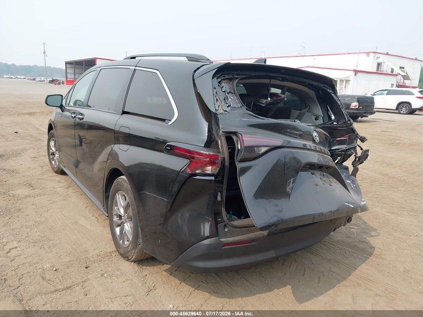 Vin: 5tdjrkec2rs203930, lot: 46128106, toyota sienna xle 20243
