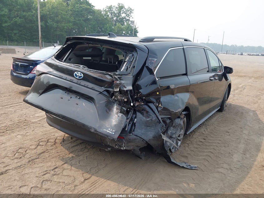 Vin: 5tdjrkec2rs203930, lot: 46128106, toyota sienna xle 20244