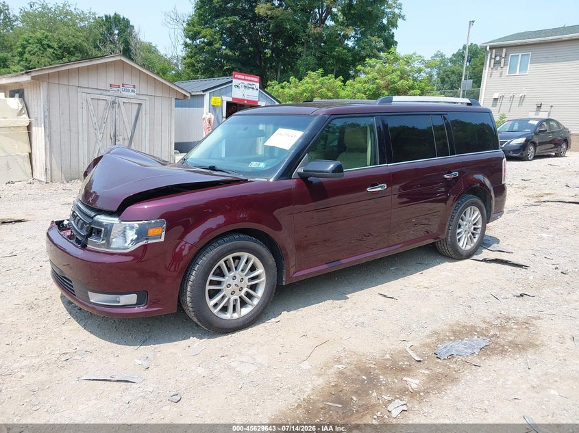 Vin: 2fmhk6c87kba14153, lot: 46128109, ford flex sel 20192