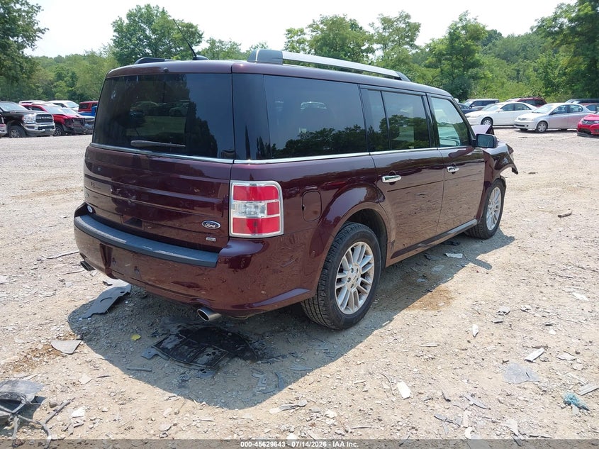 Vin: 2fmhk6c87kba14153, lot: 46128109, ford flex sel 20194