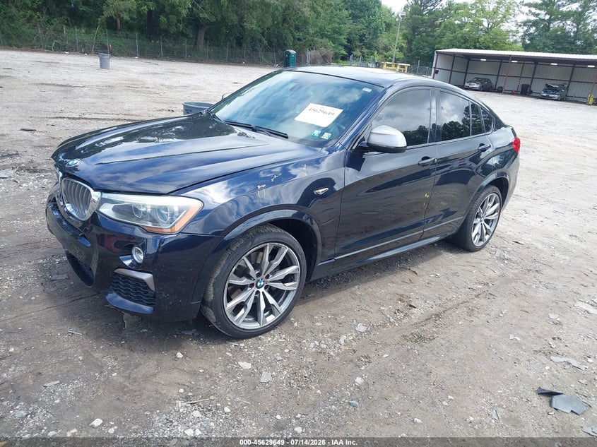 Vin: 5uxxw7c5xh0u25622, lot: 46128115, bmw x4 m40i 20172
